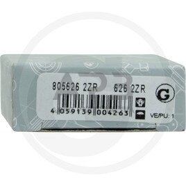 Universalus vienaeilis rutulinis guolis su giliais grioveliais 626 2ZR 1 Universalus vienaeilis rutulinis guolis su giliais grioveliais 626 2ZR 1