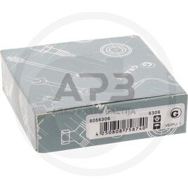 Universalus vienaeilis rutulinis guolis su giliais grioveliais 6306 1 Universalus vienaeilis rutulinis guolis su giliais grioveliais 6306 1