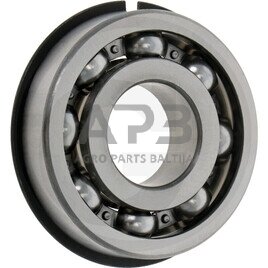 Universalus vienaeilis rutulinis guolis su giliais grioveliais 6306 N 1 Universalus vienaeilis rutulinis guolis su giliais grioveliais 6306 N 1