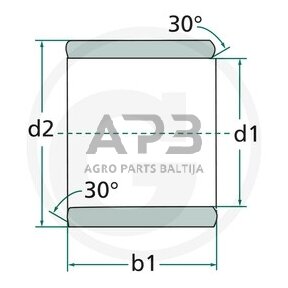 Universalus slydimo guolis GSM-4044-50