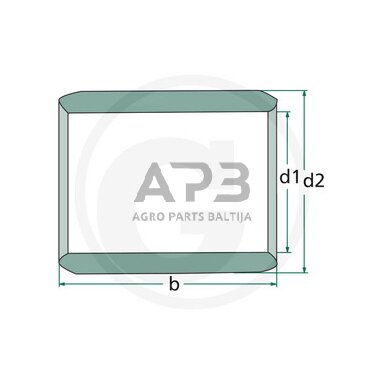 Universalus slydimo guolis BMZ1720