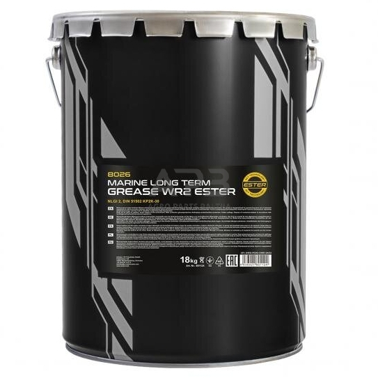 Universalus konsistencinis tepalas ilgo naudojimo 18kg MANNOL WR-2 Universalus konsistencinis tepalas ilgo naudojimo 18kg MANNOL WR-2