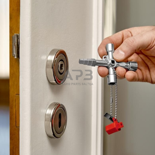 Universalus raktas elektros spintoms KNIPEX 9 Universalus raktas elektros spintoms KNIPEX 9