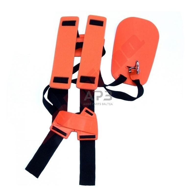 Universalus dvigubas diržas trimerio, krūmapjovės, žoliapjovės profesionalus Universalus dvigubas diržas trimerio, krūmapjovės, žoliapjovės profesionalus