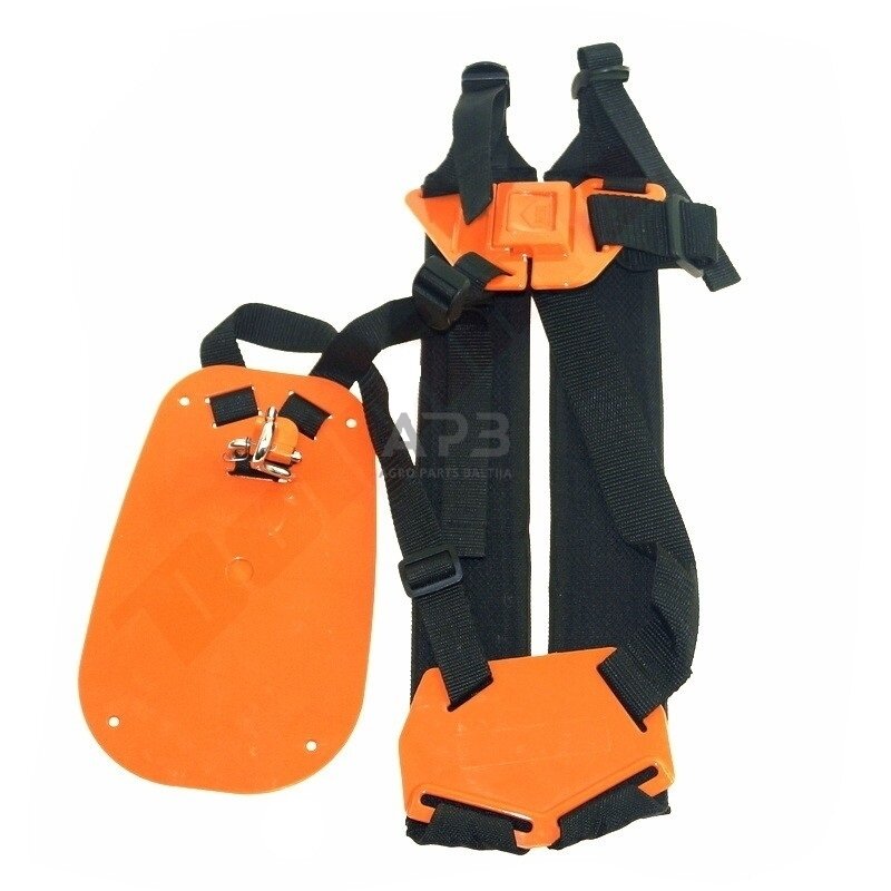 Universalus dvigubas diržas trimerio, krūmapjovės, žoliapjovės profesionalus Universalus dvigubas diržas trimerio, krūmapjovės, žoliapjovės profesionalus