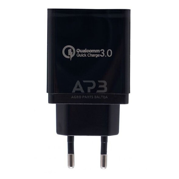 Įkroviklis 220V greito krovimo 2xUSB/2.1A +1USB/QC3.0 4 Įkroviklis 220V greito krovimo 2xUSB/2.1A +1USB/QC3.0 4