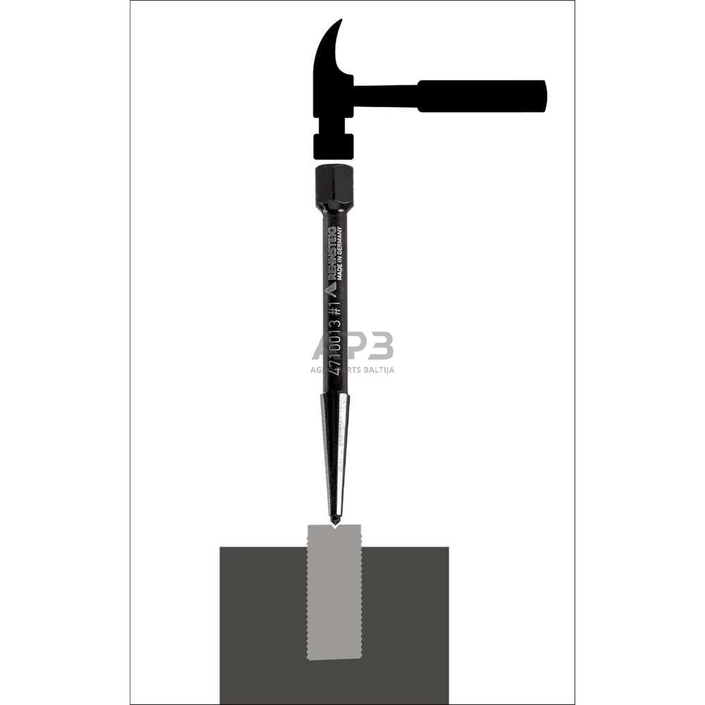 Užlūžusių varžtų išsukėjas 5vnt. RENNSTEIG 4