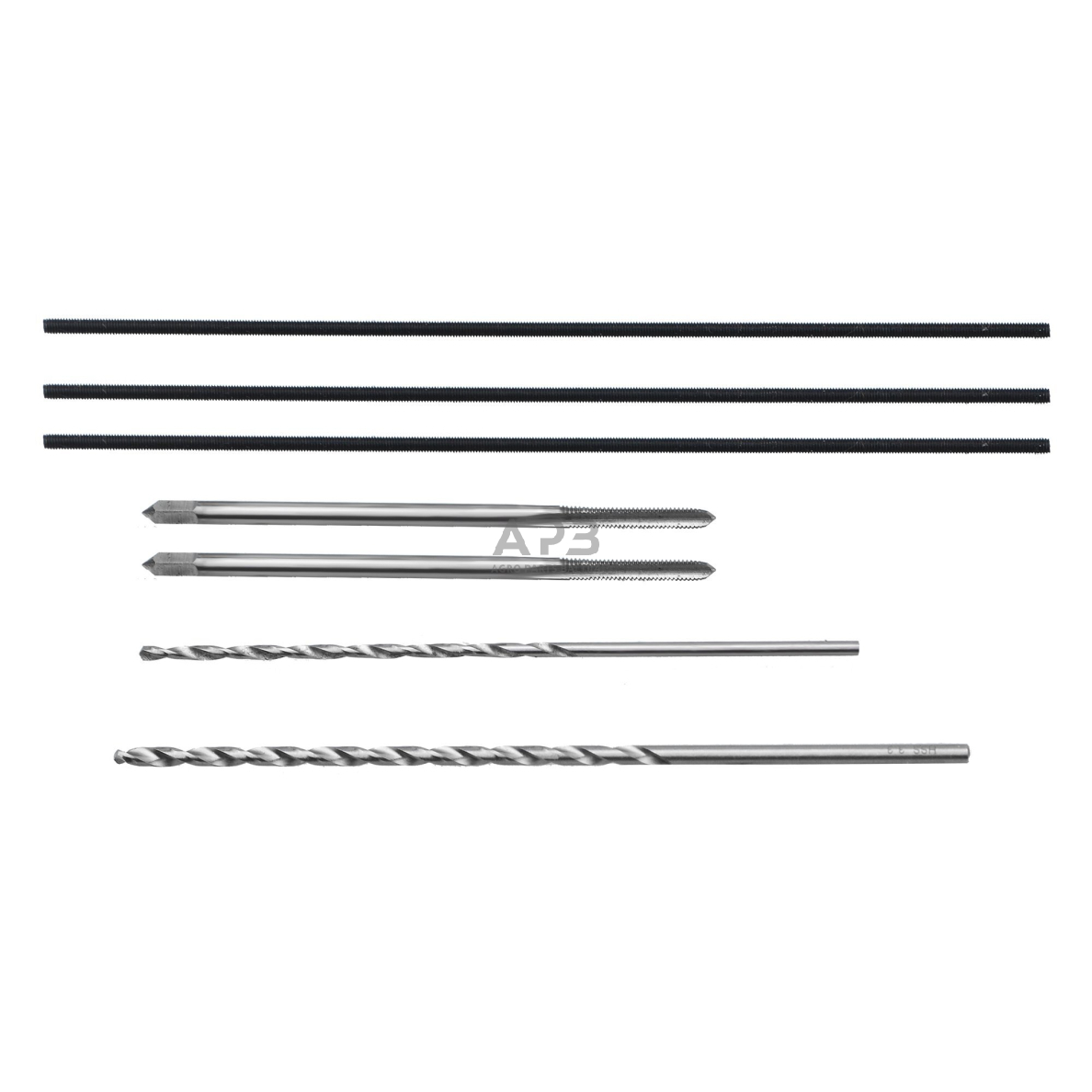 Užlūžusių kaitinimo žvakių išėmimo/lizdų valymo rinkinys (22vnt) 3 Užlūžusių kaitinimo žvakių išėmimo/lizdų valymo rinkinys (22vnt) 3