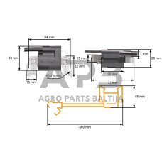 Uždegimo ritė Briggs & Stratton varikliams nuo 10AG iki 19AG. 592841, 799650, 795315