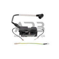 Uždegimo ritė Husqvarna 461. 537 16 21-01, 5371621-01, 537162101 544 04 70-01, 5440470-01, 544047001, 544 04 71-01, 5440471-01, 544047101, 510 11 49-01, 5101149-01, 503 28 18-05, 5032818-05, 503281805