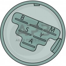 Uždegimo spynelė MTD 6 kontaktų 725-1717, 7251717, 925-1717, 9251717, 48-Z, G 185, G 200, GT 180, HDS 3185, HH 8200, TH 8200, Z 48, Z 54, ZTR Superior
