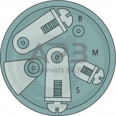 Uždegimo spynelė Snapper 3 kontaktų 7011155YP, 7011155, 1-1155, 11155, 2650, 2651, 2652, 2680, 2681, 3038, 3081, 8260, 25062, 25083, 26062, 26063, 26083, 28083, 30083, R 5000, R 5001, R 8000, R 8001, R 8002