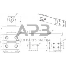 Užraktas 4" TO4316A