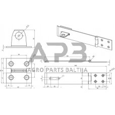 Užraktas 6" TO4316B