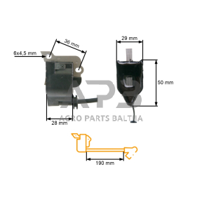 Uždegimo ritė kinietiškiems pjūklams 38cc