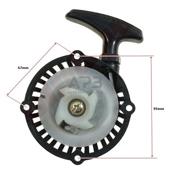 Užvedimo starteris kiniškoms krūmapjovėms NB411 Užvedimo starteris kiniškoms krūmapjovėms NB411