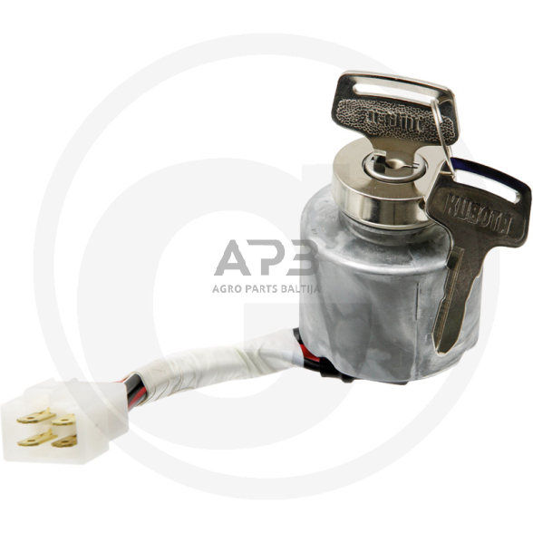 Uždegimo spynelė Kubota K213462100, 6610155200, BX 2200, G 1700, G 1800, G 18, G 21