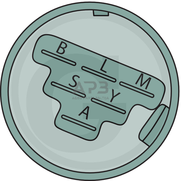 Uždegimo spynelė Murray 6 kontaktų 092556MA, 92556 1 Uždegimo spynelė Murray 6 kontaktų 092556MA, 92556 1