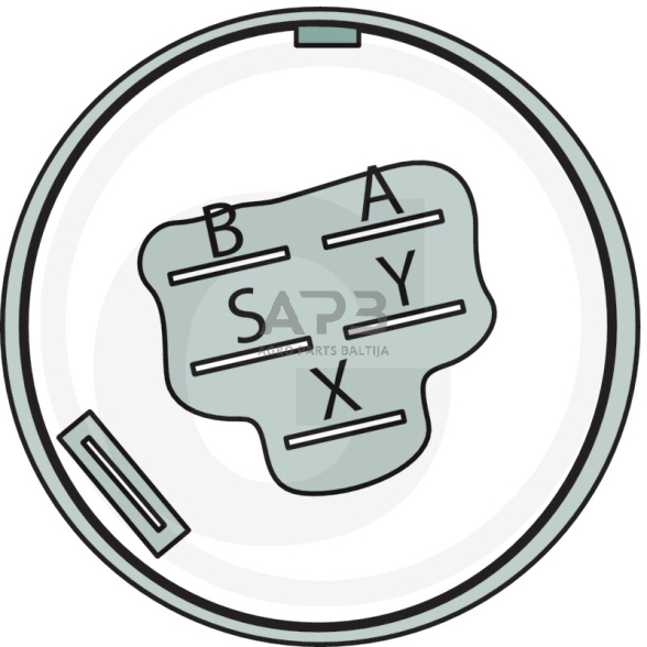 Uždegimo spynelė Toro 5 kontaktų 27-2360, 272360 1 Uždegimo spynelė Toro 5 kontaktų 27-2360, 272360 1