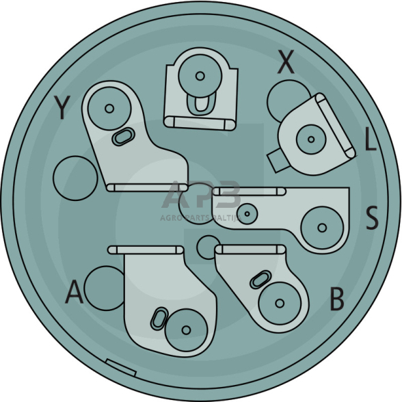 Uždegimo spynelė Toro 6 kontaktų 104-2541, 1042541, 88-9830, 889830 1 Uždegimo spynelė Toro 6 kontaktų 104-2541, 1042541, 88-9830, 889830 1