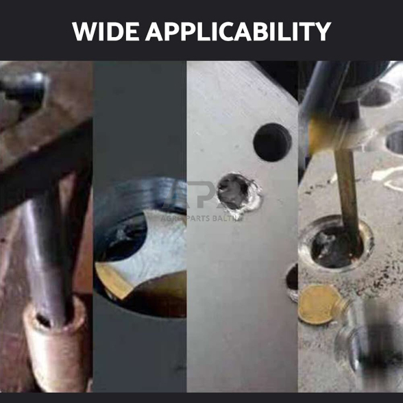 Užlūžusių sriegiklių išsukėjas M4-M24 10vnt. 5 Užlūžusių sriegiklių išsukėjas M4-M24 10vnt. 5