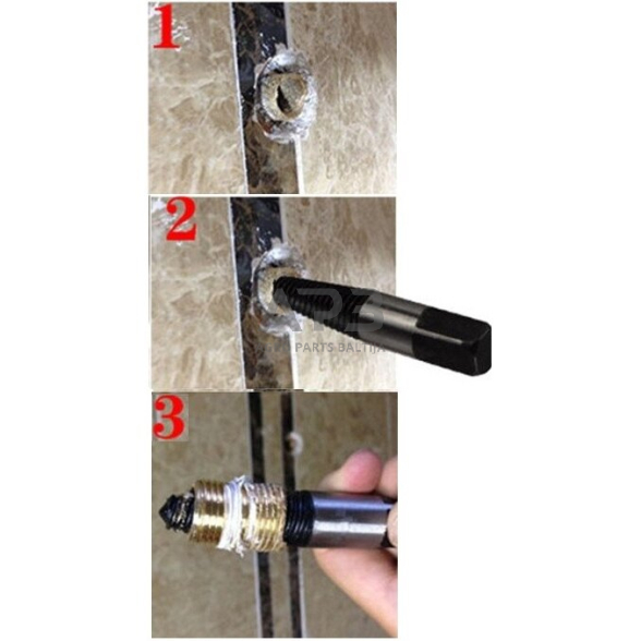 Užlūžusių varžtų išsukėjų rinkinys 8vnt. 3