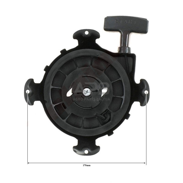 Užvedimo starteris Briggs & Stratton INDUSTRIAL PLUS 17, 19, 22, 25, horizontaliems,17, 19, 22, 25, 28, vertikaliems varikliams 390391, 693900 Užvedimo starteris Briggs & Stratton INDUSTRIAL PLUS 17, 19, 22, 25, horizontaliems,17, 19, 22, 25, 28, vertikaliems varikliams 390391, 693900