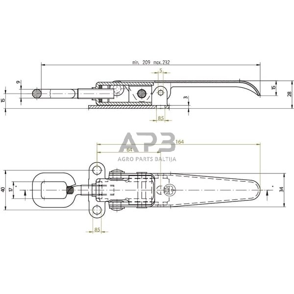 Užraktas Hesterberg 602070900 1