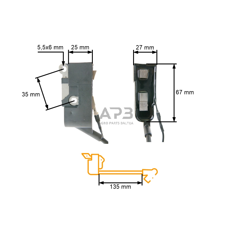 Uždegimo ritė kinietiškiems pjūklams 45cc 52cc 58cc 2