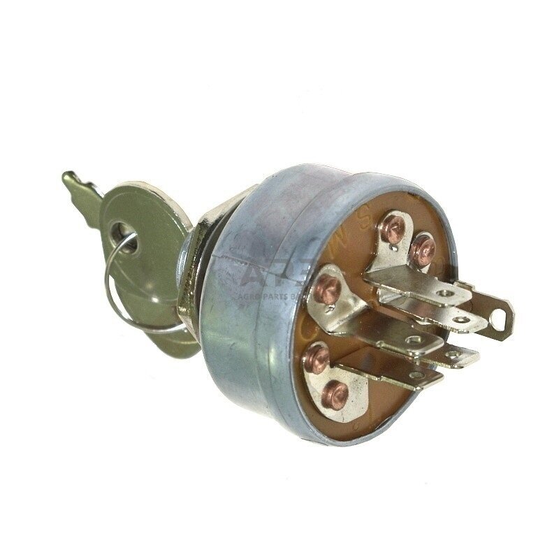 Uždegimo spynelė MTD 2 pozicijų 6 kontaktų 7251396, 9251396 1 Uždegimo spynelė MTD 2 pozicijų 6 kontaktų 7251396, 9251396 1