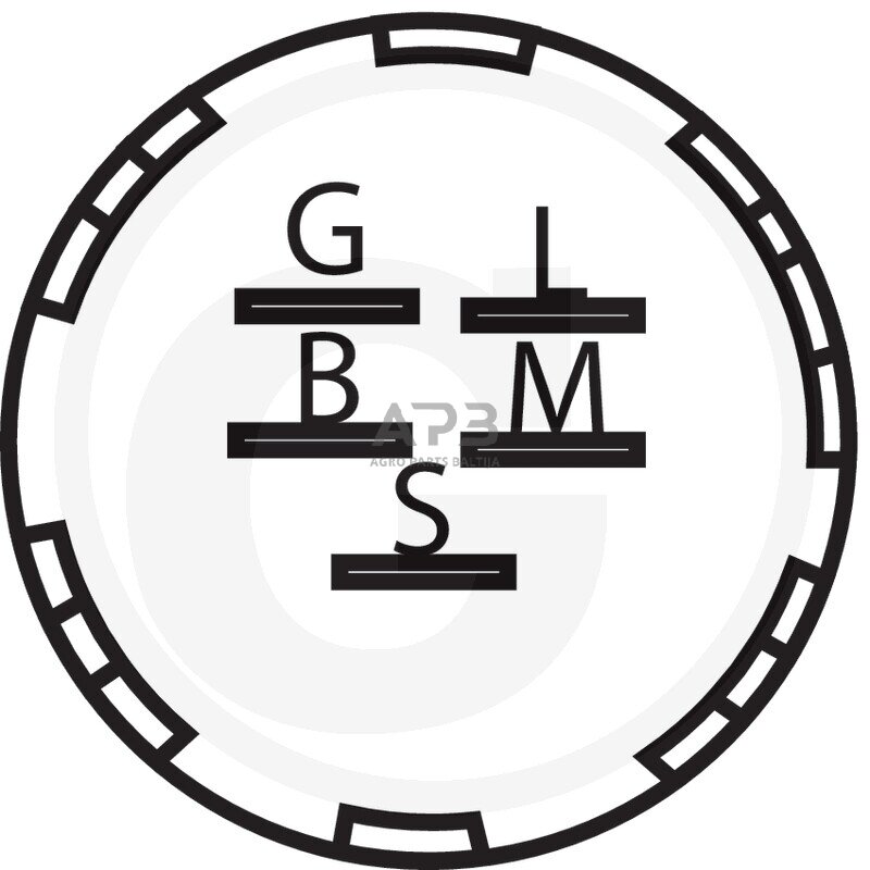 Uždegimo spynelė Murray 5 kontaktų 327355MA, 327355 1 Uždegimo spynelė Murray 5 kontaktų 327355MA, 327355 1