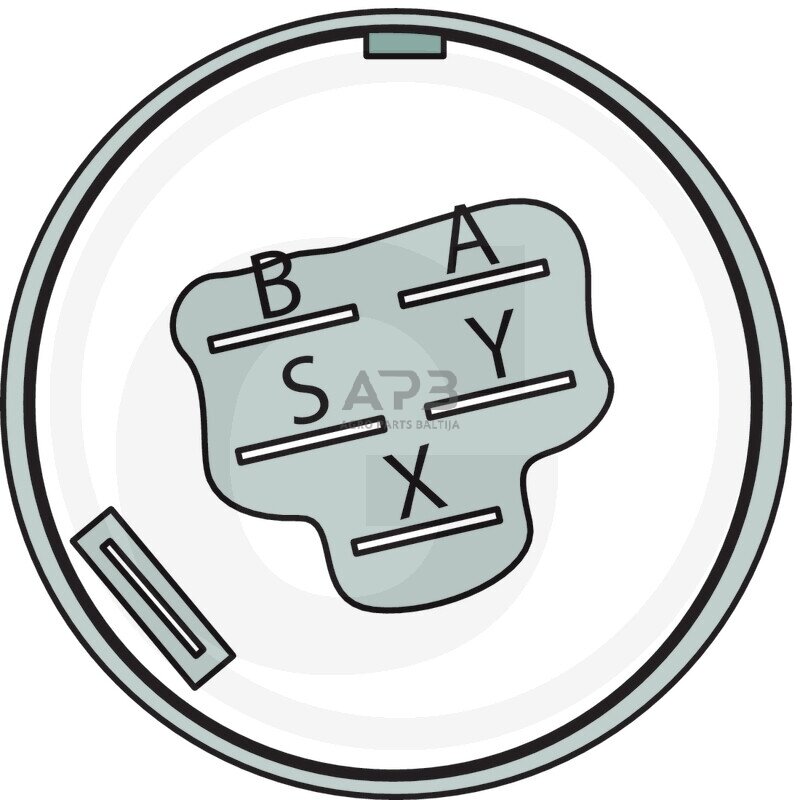 Uždegimo spynelė Toro 5 kontaktų 27-2360, 272360 1 Uždegimo spynelė Toro 5 kontaktų 27-2360, 272360 1