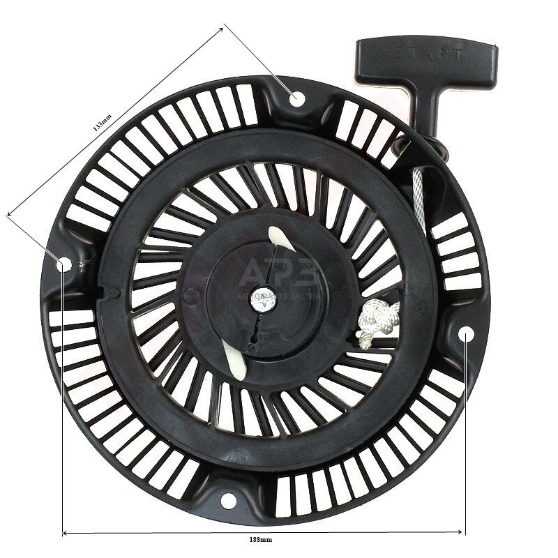 Užvedimo starteris Briggs & Stratton Vanguard 695058, 591606 2 Užvedimo starteris Briggs & Stratton Vanguard 695058, 591606 2