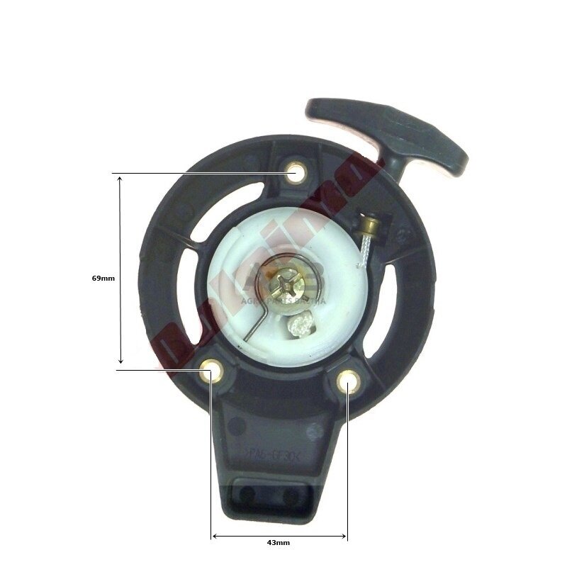 Užvedimo starteris HONDA GX25, 28400-Z0H-003, 28400Z0H003 Užvedimo starteris HONDA GX25, 28400-Z0H-003, 28400Z0H003