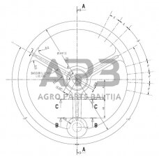 Vairas 300mm Cobo 00320180