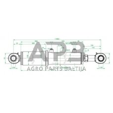 Vairo cilindras DL3570500