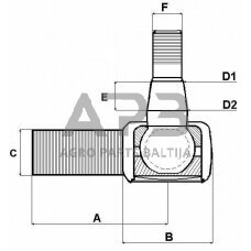 Vairo traukė JD SHP184KR