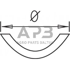Variklio bloko kamštis 44.45mm VP4445