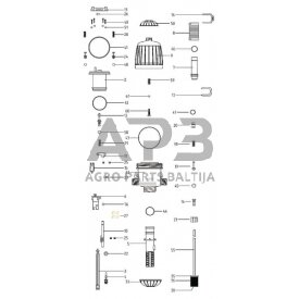Vandens dozavimo siurblys Tefen 2.5, 0.4%-4%, PO LFR, 2802040P000 2 Vandens dozavimo siurblys Tefen 2.5, 0.4%-4%, PO LFR, 2802040P000 2