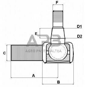 Vairo traukė JD SHP184KR