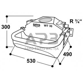 Vandens lovys Suevia WT30, SU1600030