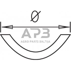 Variklio bloko kamštis 44.45mm VP4445