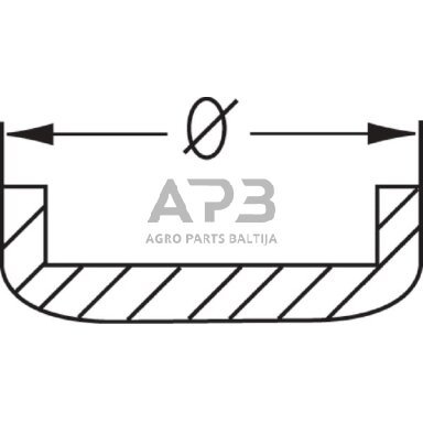 Variklio bloko kamštis 16.00mm VC1600 Variklio bloko kamštis 16.00mm VC1600