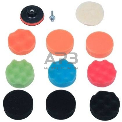 Valymo-poliravimo rinkinys 80mm, M10 12vnt. Valymo-poliravimo rinkinys 80mm, M10 12vnt.