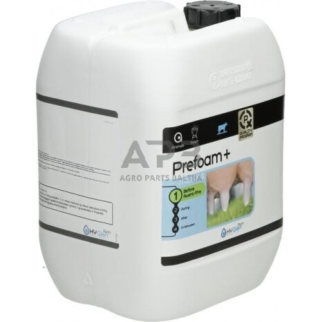 Valiklis, skirtas spenių valymui prieš melžimą, pagamintas LSA pagrindu Kersia 10kg PREFOAM10 1 Valiklis, skirtas spenių valymui prieš melžimą, pagamintas LSA pagrindu Kersia 10kg PREFOAM10 1