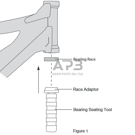 Vairo guolių surinkimo rinkinys motociklams 3 Vairo guolių surinkimo rinkinys motociklams 3
