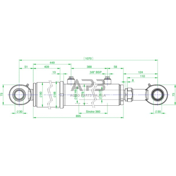 Vairo cilindras DL3563360 2 Vairo cilindras DL3563360 2