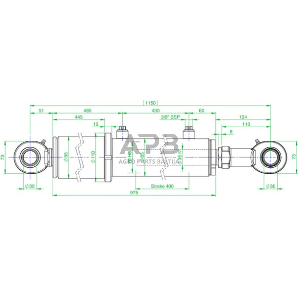 Vairo cilindras DL3570400 2 Vairo cilindras DL3570400 2