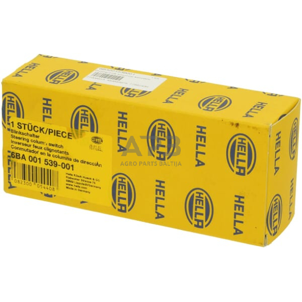 Vairo kolonėlės jungiklis 108mm Hella 6BA001539001 3 Vairo kolonėlės jungiklis 108mm Hella 6BA001539001 3