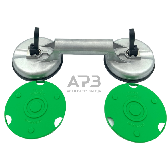Vakuuminis stiklo laikiklis 2x123 (alium.) 4 Vakuuminis stiklo laikiklis 2x123 (alium.) 4